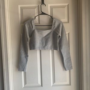 Fabletics Cropped Seamless Long Sleeve